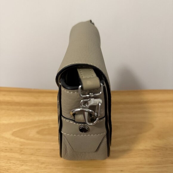 Rag & Bone Mini Flight Saddle Bag in colour clay - Picture 3 of 9